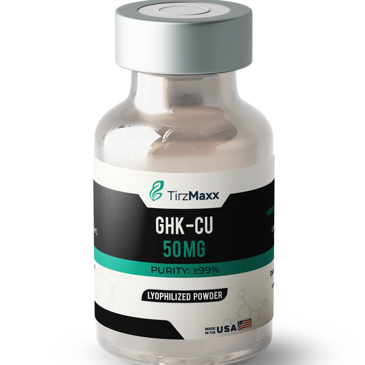 GHK-Cu 50 mg Cosmetic-Grade Cellular Repair Peptide TirzMaxx GHK-Cu 50 mg Cosmetic-Grade Cellular Repair Peptide TirzMaxx